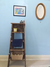 Vintage wooden step for sale  LONDON