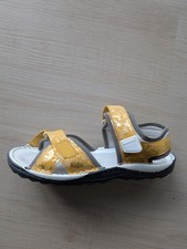 Naturläufer sandalen gelb gebraucht kaufen  Balve