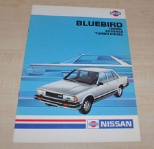 Nissan Datsun Bluebird Brochure Broszura Broszura FR Belgium Edition na sprzedaż  PL