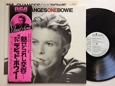 David Bowie "CHANGE ONE BOWIE" w/FACE PINK OBI JAPAN PROMO LP VICTOR RVP-6070 comprar usado  Enviando para Brazil