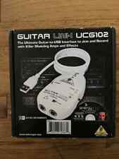 Instrumentos nativos Behringer Guitar Link UCG102 guitarra para interface USB comprar usado  Enviando para Brazil