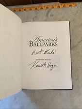 Signed america ballparks for sale  Barnstead