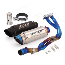 Tubo frontal silenciador sistema de escape completo para Kawasaki Ninja 650 Z650 2012-2023 segunda mano  Embacar hacia Mexico