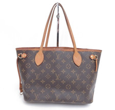 Autêntica bolsa Louis Vuitton monograma Neverfull PM marrom #41531 comprar usado  Enviando para Brazil