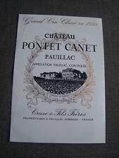Etiquette ancienne vin d'occasion  Quimperlé