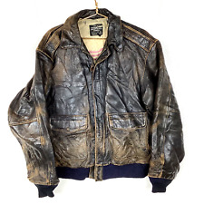 Vintage avirex leather d'occasion  Expédié en Belgium