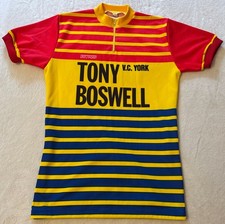 Vintage cycling jersey for sale  LEEDS