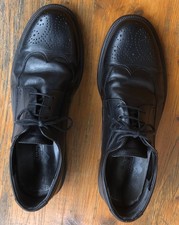 Halbschuhe budapester schwarz gebraucht kaufen  Tann