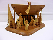 Antico presepe legno usato  Spedire a Italy
