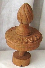 Wooden finial decorative for sale  EASTBOURNE