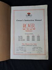 Rover saloon 1955 for sale  BANBURY