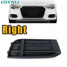 Para Audi A3 Sedan 2017-2020 para-choque dianteiro direito farol de neblina lâmpada grade tampa moldura comprar usado  Enviando para Brazil