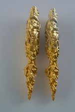 Paire grandes cariatides d'occasion  Muizon