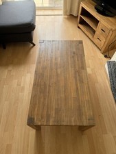 Solid wood coffee for sale  MANCHESTER