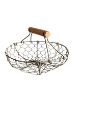 Vintage wire basket for sale  RUGELEY
