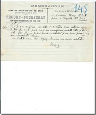Lettre affaires thoury d'occasion  France