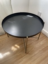 Round metal black for sale  RUSHDEN