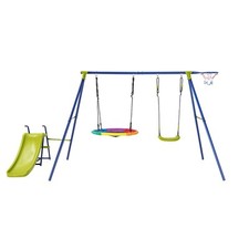 Portique balançoire toboggan d'occasion  Lombez