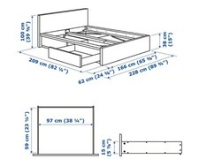 Ikea malm king for sale  RICKMANSWORTH
