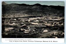 Cartão postal SALINA CRUZ, México ~ TEHUANTEPEC RAILROAD Pacific Terminus 1900s comprar usado  Enviando para Brazil