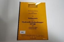 B646 schaeff anbauanleitung gebraucht kaufen  Deutschland