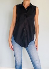Chemise noire dentelle d'occasion  Amiens-