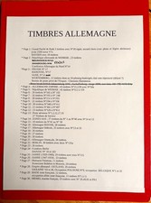 Timbres allemagne albums d'occasion  Clermont-Ferrand-