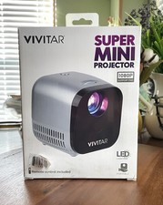Projetor VIVITAR Super Mini Portátil - 1080P - LED - Controle Remoto comprar usado  Enviando para Brazil