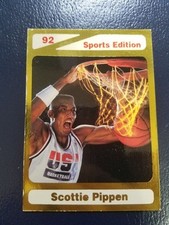 Scottie Pippen Chicago Bulls DREAM TEAM EUA Dunking 1992 Sports Edition OURO WOW comprar usado  Enviando para Brazil