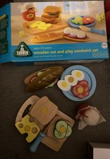 Toy playfood wooden for sale  GODALMING