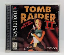Tomb Raider II 2 Sony PlayStation PS1 Black Label CIB limpo testado , usado comprar usado Tomb Raider II 2 Sony PlayStation PS1 Black Label CIB limpo testado , usado comprar usado  Enviando para Brazil