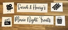 Personalised movie night for sale  BURY ST. EDMUNDS