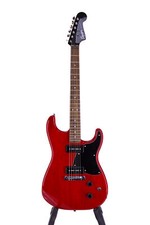 Guitarra elétrica Squier Paranormal Strat-O-Sonic Laurel Fingerboard vermelha carmesim comprar usado  Enviando para Brazil