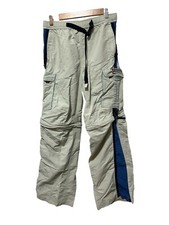 Calça Abercrombie Fitch masculina XL paraquedista conversível cinto de carga vintage anos 90 Y2K comprar usado  Enviando para Brazil