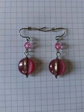 Hrringe hängeohrringe rosa gebraucht kaufen  Aldersbach