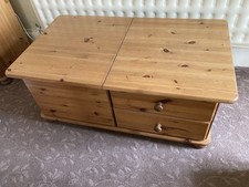 Solid pine ottoman for sale  SOUTHPORT