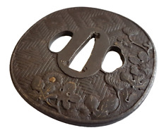 Antico ferro tsuba usato  Monza