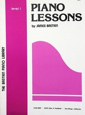 Bastien piano lessons for sale  PEMBROKE