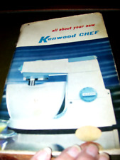 Kenwood chef instruction for sale  UK