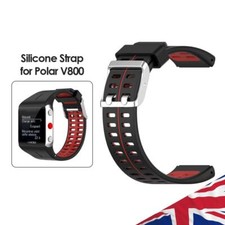 Pulseira de relógio de silicone de substituição para pulseira inteligente Polar V800 GPS comprar usado  Enviando para Brazil