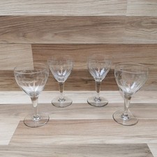 Vintage floral etched for sale  TAUNTON