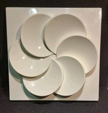 Ikea RABAT vintage Space Age Design Płaskorzeźba ścienna Panele Pop Art, używany na sprzedaż  Wysyłka do Poland