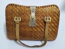 Vintage borsa paglia usato  Ragalna