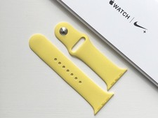 Pulseira esportiva genuína Apple Watch 42/44/45/49 mm AMARELO CANÁRIO *RARA* (S/M) comprar usado  Enviando para Brazil