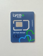 Lycamobile carte sim d'occasion  Saint-Cyr-l'École