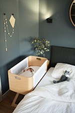 Bedside baby crib for sale  OLDHAM