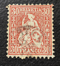 Switzerland stamp 1862 d'occasion  Le Havre-