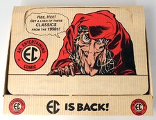 Quadrinhos da EC "EC is Back!" Display de bancada de loja Russ Cochran caixa vazia (1989) comprar usado  Enviando para Brazil