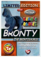 Beanie babies bronty for sale  Sarasota