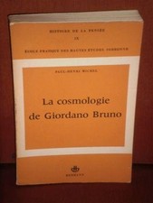Cosmologie giordano bruno d'occasion  France